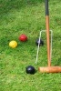 Croquet Anyone? Mallet, Balls, and Hoop Game Journal - 150 Page Lined Notebook/Diary (Paperback) - Cs Creations Photo