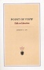 Point of View - Talks on Education (Paperback) - Edward H Levi Photo