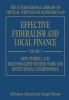 Effective Federalism and Local Finance (Hardcover) - Ehtisham Ahmad Photo