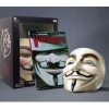 V for Vendetta Book and Mask Set - David Lloyd Photo