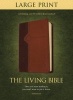 Living Bible-LIV-Large Print (Large print, Leather / fine binding, large type edition) -  Photo