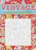 Vintage Coloring Book & Word Search (Paperback) - Editors Of Thunder Bay Press Photo