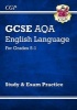 New GCSE English Language AQA Study & Exam Practice: Grades 5-1 (Paperback) - CGP Books Photo