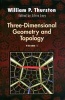 Three-Dimensional Geometry and Topology, v. 1 (Hardcover, New) - William P Thurston Photo