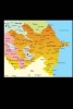 Map of Azerbaijan Journal - 150 Page Lined Notebook/Diary (Paperback) - Cool Image Photo