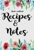 Blank Cookbook Recipes and Notes - () (Paperback) - Kitchen Gifts Series Photo