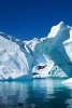 Beautiful Blue Water from an Iceberg in Antarctica - Blank 150 Page Lined Journal for Your Thoughts, Ideas, and Inspiration (Paperback) - Unique Journal Photo