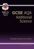 GCSE Additional Science AQA Complete Revision & Practice (A*-G Course) (Paperback) - CGP Books Photo