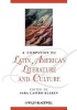 A Companion to Latin American Literature and Culture (Paperback) - Sara Castro Klaren Photo