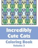 Incredibly Cute Cats Coloring Book (Paperback) - Various Photo