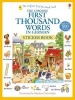 First Thousand Words in German Sticker Book (Paperback) - Heather Amery Photo