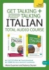 Get Talking and Keep Talking Italian Total Audio Course - (Audio Pack) the Essential Short Course for Speaking and Understanding with Confidence (CD-ROM, Unabridged) - Maria Guarnieri Photo