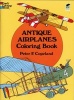 Antique Airplanes Colouring Book (Staple bound) - Peter Copeland Photo