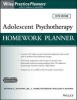 Adolescent Psychotherapy Homework Planner (Paperback, 5th Revised edition) - Arthur E Jongsma Photo