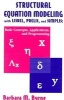 Structural Equation Modeling with LISREL, PRELIS, and SIMPLIS - Basic Concepts, Applications, and Programming (Hardcover) - Barbara M Byrne Photo