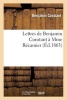 Lettres de  a Mme Recamier (French, Paperback) - Benjamin Constant Photo