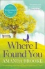 Where I Found You (Paperback) - Amanda Brooke Photo