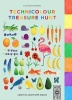 Technicolour Treasure Hunt - Learn to Count with Nature (Board book) - Nan Na Hvass Photo