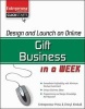 Design and Launch an Online Gift Business in a Week (Paperback) - Jason R Rich Photo