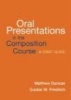 Oral Presentations in the Composition Course - A Brief Guide (Paperback) - Matthew Duncan Photo