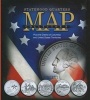 Statehood Quarters Collector's Map - Plus the District of Columbia and United States Territories (Hardcover) - Whitman Publishing Photo