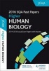 Higher Human Biology 2016-17  Past Papers with Answers (Paperback) - Sqa Photo