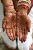 Bride from India with Henna Hands Journal - 150 Page Lined Notebook/Diary (Paperback) - Cool Image Photo