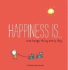 Happiness is... One Happy Thing Every Day - A Three-Year Journal (Record book) - Lisa Swerling Photo