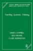 Teaching Systemic Thinking (Paperback) - David Campbell Photo