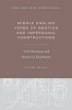 Middle English Verbs of Emotion and Impersonal Constructions - Verb Meaning and Syntax in Diachrony (Hardcover) - Ayumi Miura Photo