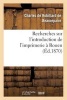 Recherches Sur L'Introduction de L'Imprimerie a Rouen (French, Paperback) - De Beaurepaire C Photo