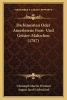 Dschinnistan Oder Auserlesene Feen- Und Geister-Mahrchen (1787) (English, German, Paperback) - Christoph Martin Wieland Photo