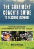 Confident Coach's Guide to Teaching Lacrosse - From Basic Fundamentals to Advanced Player Skills and Team Strategies (Paperback) - Daniel Morris Photo