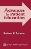 Advances in Patient Education (Hardcover, New) - Barbara Klug Redman Photo