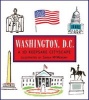 Washington, D.C.: Panorama Pops (Hardcover) - Sarah McMenemy Photo