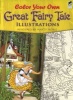 Color Your Own Great Fairy Tale Illustrations (Paperback, Green) - Marty Noble Photo