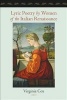 Lyric Poetry by Women of the Italian Renaissance (Paperback, New) - Virginia Cox Photo