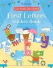 Get Ready for School First Letters Sticker Book (Paperback) - Jessica Greenwell Photo