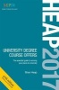 Heap 2017: University Degree Course Offers (Paperback, 47th Revised edition) - Brian Heap Photo