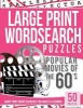  Puzzles Popular Movies of the 60s - Giant Print Word Searches for Adults & Seniors (Large print, Paperback, large type edition) - Large Print Wordsearches Photo