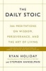 Daily Stoic - 366 Meditations on Wisdom, Perseverance, and the Art of Living: Featuring New Translations of Seneca, Epictetus, and Marcus Aurelius (Paperback, Main) - Ryan Holiday Photo