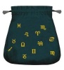 Astrological Velvet Tarot Bag - Lo Scarabeo Photo