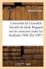 Universite de Grenoble. Faculte de Droit. Rapport Sur Les Concours Entre Les Etudiants 1906-1907 (French, Paperback) - Marcel Porte Photo