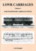 LSWR Carriages, v. 3 - Non-passenger Carriage Stock (Hardcover) - GR Weddell Photo