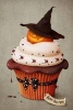 So Cute Jack-O-Lantern Halloween Cupcake Journal - 150 Page Lined Notebook/Diary (Paperback) - Cs Creations Photo