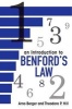 An Introduction to Benford's Law (Hardcover) - Arno Berger Photo