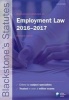 Blackstone's Statutes on Employment Law 2016-2017 (Paperback, 26th Revised edition) - Richard Kidner Photo