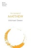 The Message of Matthew (Paperback) - Michael Green Photo