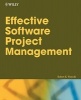 Effective Software Project Management (Paperback, New) - Robert K Wysocki Photo