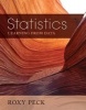 Statistics - Learning from Data (Hardcover, Preliminary Ed) - Roxy Peck Photo